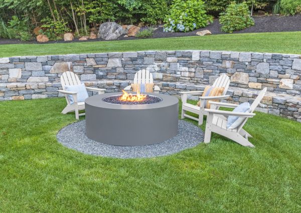 Fire Pit Landscaping in Zionsville