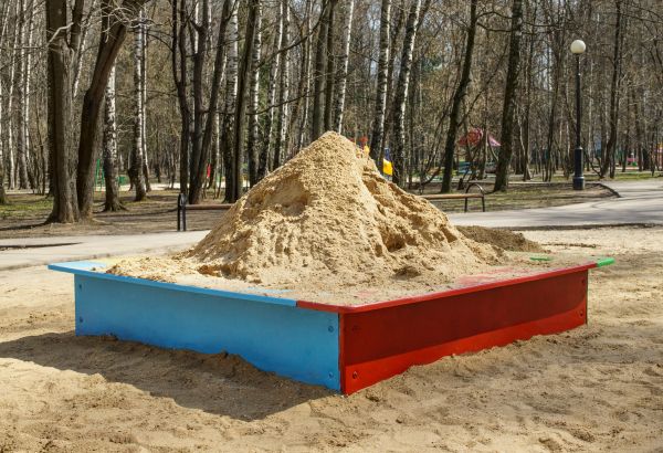Playground Sand Delivery in Zionsville