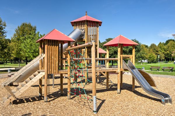 Playground Mulching Service in Zionsville