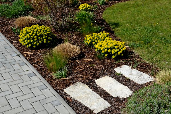 Garden Mulch Installation in Zionsville