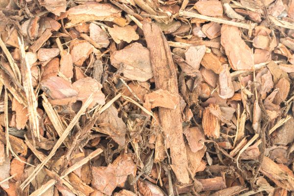 Bark Mulch Installation in Zionsville