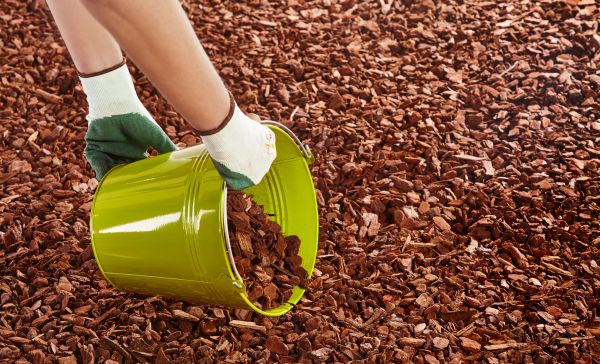 Wood Chip Landscaping in Zionsville
