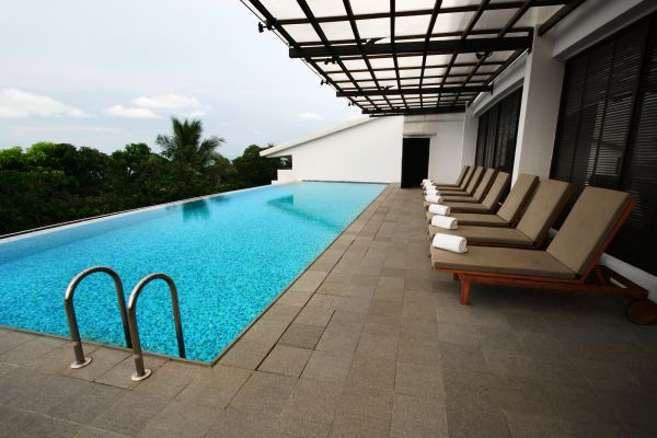 Pool Patio Landscaping in Zionsville