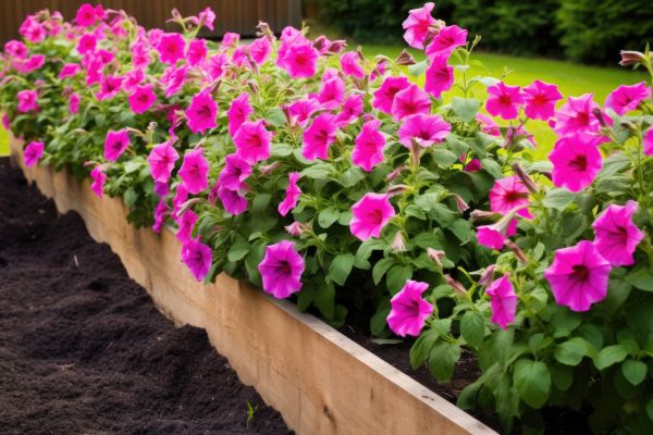 Raised Flower Bed Installation in Zionsville