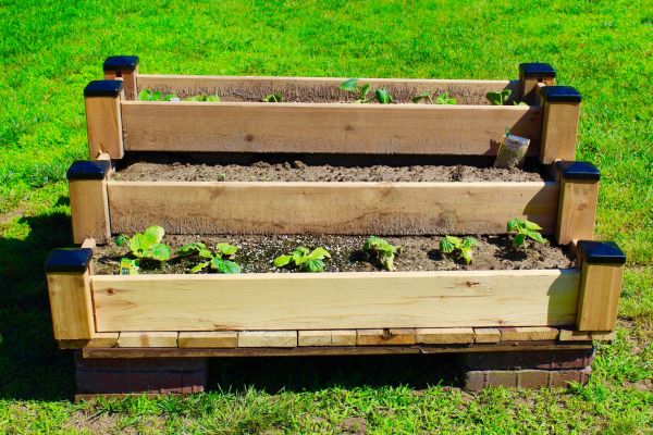 Raised Garden Bed Installation in Zionsville