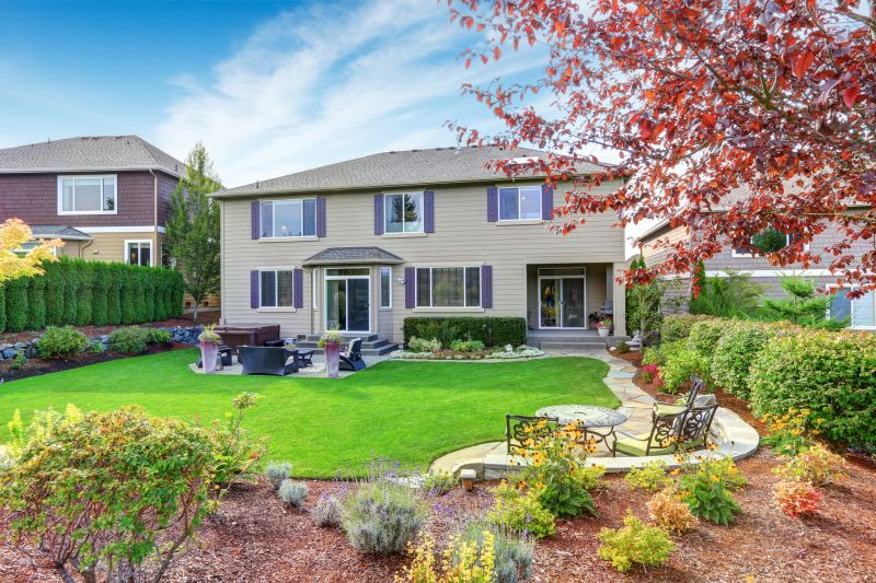 Landscaped Outdoor Living Area